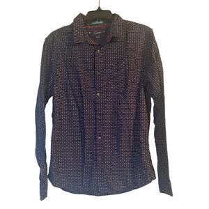 GUC Vintage Cactus Women's Long Sleeve Button Down Blouse Shirt Top Size Medium